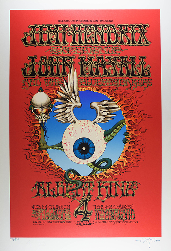 The April 2026 Mega Concert Poster Auction