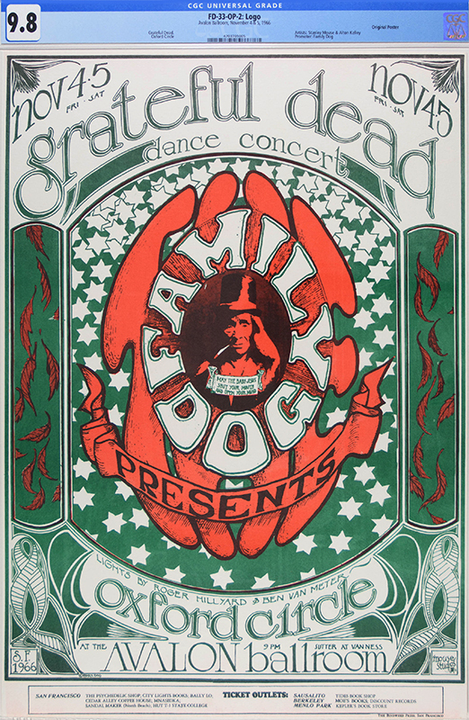 The May 2026 CGC Certified Concert Poster Auction