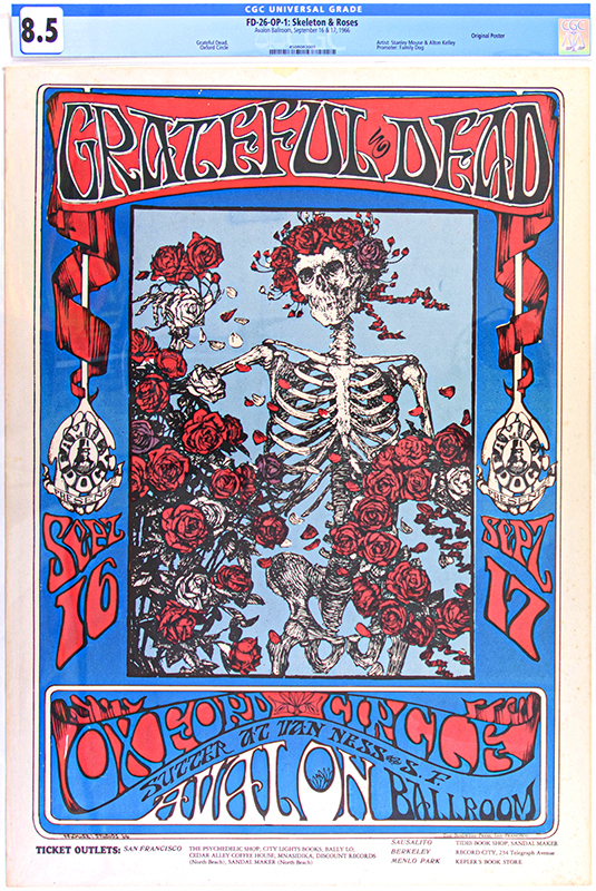 The November 2024 CGC Certified Concert Poster Auction