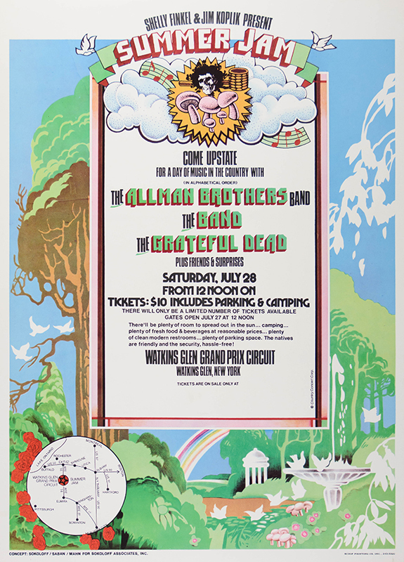 The August 2025 Mega Concert Poster Auction
