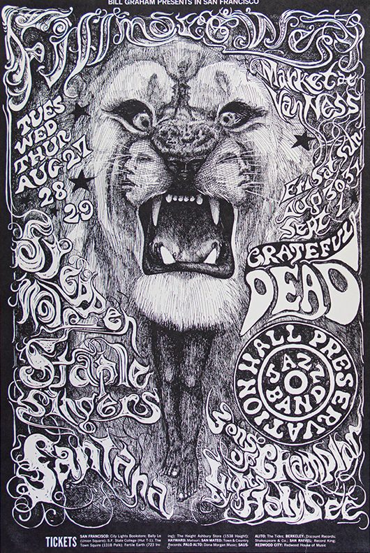 Psychedelic Vintage & Modern Concert Poster Auction