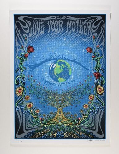 2021 Mike DuBois Love Your Mother LE Signed Dubois Poster Near Mint 85