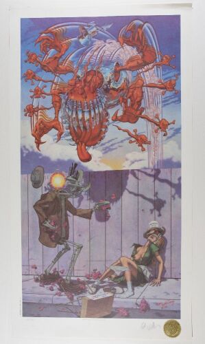1989 Robt. Williams Appetite for Destruction LE Signed Williams Poster Excellent 79