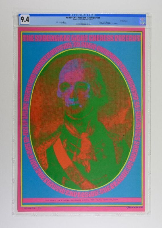 1967 NR-13A The Plastic Explosion Webbs In Stockton Poster CGC 9.4