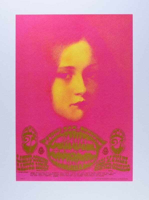 1967 FD-D7 Canned Heat 1601 W Evans Street Denver Poster Mint 91