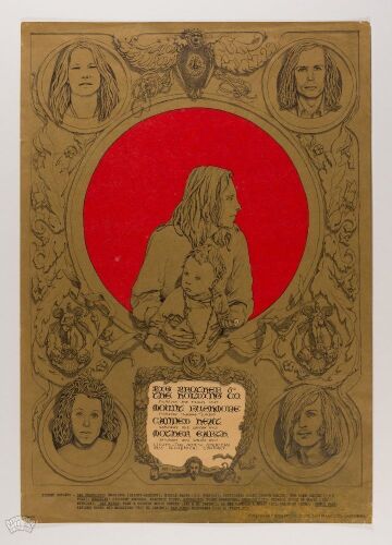 1967 FD-72 Big Brother & the Holding Company Avalon Ballroom Poster Extra Fine 69