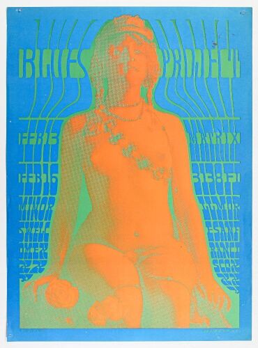 1967 NR-6 Blues Project The Matrix RP2 Poster Excellent 75