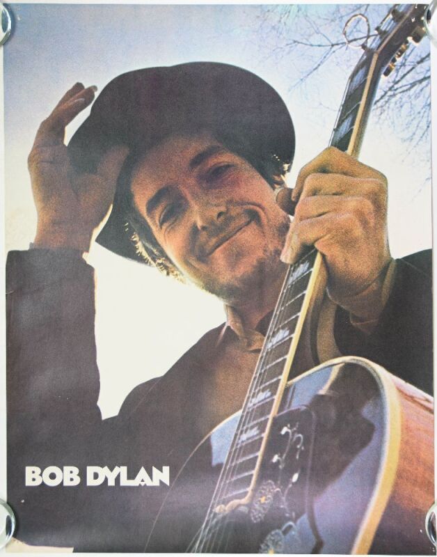 1969 Bob Dylan Nashville Skyline Poster Near Mint 89