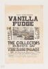 1969 Vanilla Fudge The Collectors The Rose Palace Pasadena Handbill Extra Fine 67