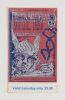 1968 BG-144 Grateful Dead Quicksilver Linn County Fillmore West Complete Set of 4 Original Tickets Near Mint 81 - 3