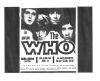 1970 The Who Hara Arena Dayton Advertisement Original Printing Plate - 3