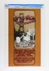 1975 AOR-4.49 Jerry Garcia Neil Young Doobie Brothers Snack Benefit Kezar Stadium Poster CGC 9.8