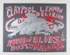 2016 Jim Pollock The Claypool Lennon Delirium Boston House of Blues LE Proof Signed Pollock Poster Mint 91