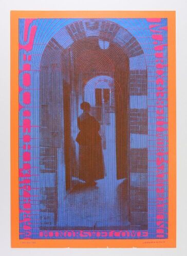 1967 NR-10 The Doors The Matrix San Francisco RP2 Poster Extra Fine 67