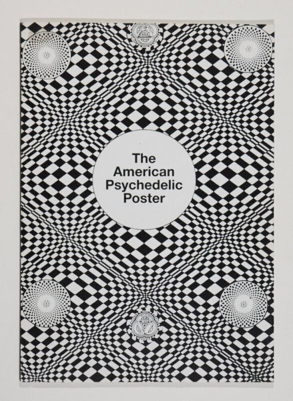 1987 Victor Moscoso The American Psychedelic Poster Psychedelic Solution Exhibition Catalog Near Mint 89