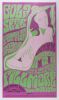 1966 BG-36 Bola Sete Buffalo Springfield Fillmore Auditorium RP3 Poster Near Mint 85