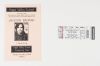 Lot of Jackson Browne Program and Ticket Not Graded