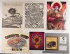 Lot of 6 Grateful Dead Related Signed Mouse and Unsigned Posters & Prints Not Graded