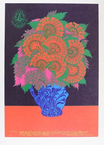 1967 FD-86 Blue Cheer Lee Michaels Avalon Ballroom Poster Mint 90