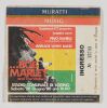1980 Bob Marley & The Wailers Stadio Comunale Turin Italy Original Ticket Fine 57