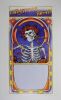 1971 Grateful Dead Skull & Roses Tour Blank Poster Near Mint 81