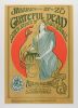 1967 FD-45 Grateful Dead Avalon Ballroom RP-2 Poster Near Mint 87