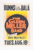 1959 The Glenn Miller Band Dunns Pavilion Ontario Canada Cardboard Poster Near Mint 83