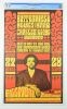 1967 BG-47 Butterfield Blues Band Charles Lloyd Quartet Fillmore Auditorium Poster CGC 7.5