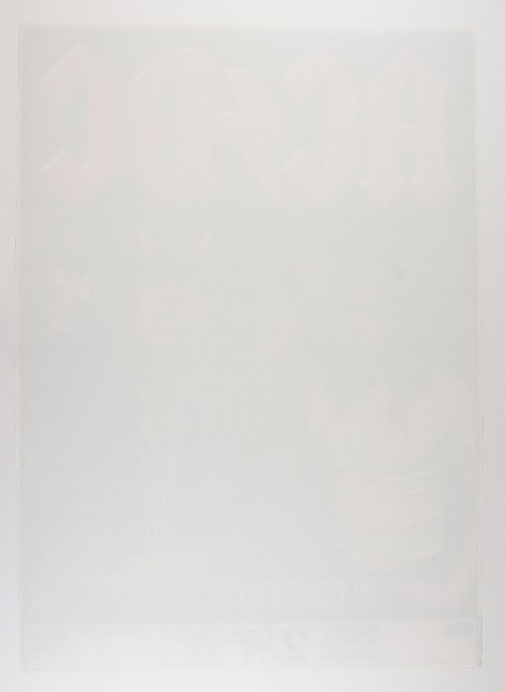 1979 AC/DC Judas Priest Hemmerleinhalle Germany Poster Mint 91