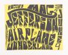 1967 Jefferson Airplane Wonderland San Francisco Cardboard Poster Mint 91