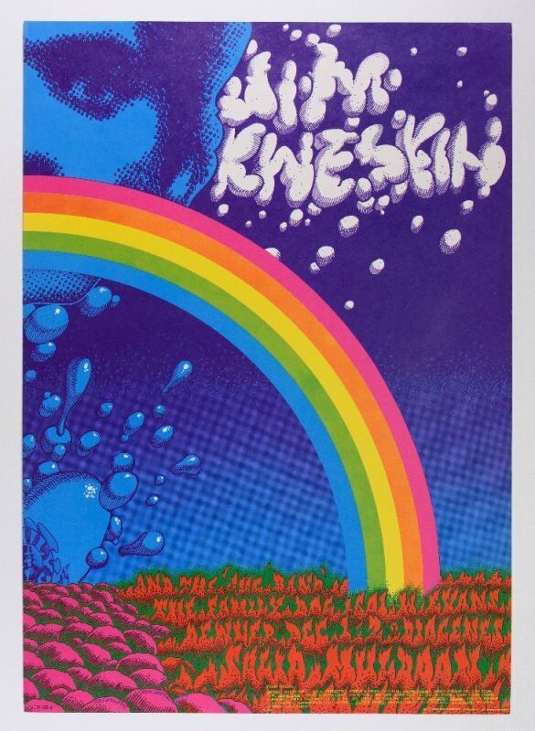 1967 FD-D13 Jim Kweskin & His Jug Band 1601 W Evans Street Denver Poster Excellent 79