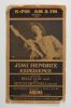 1970 Jimi Hendrix Experience The Honolulu International Center Arena Hawaii Poster Fine 51
