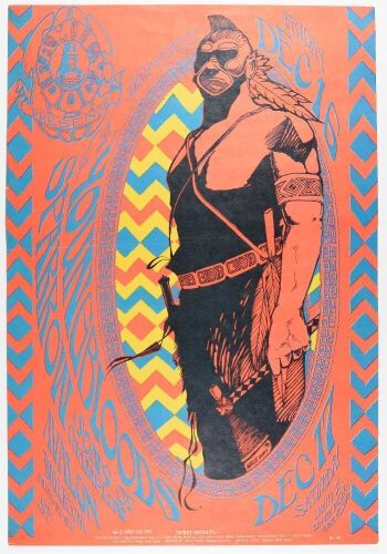 1966 FD-39 The Youngbloods Sparrow Avalon Ballroom RP2 Poster Extra Fine 67