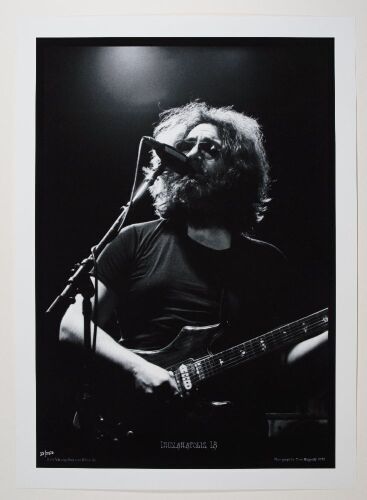 2010 Jerry Garcia Indianapolis Commemorative LE Print Poster Mint 91