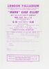 1974 Mama Cass Elliot London Palladium Handbill Near Mint 85 - 2