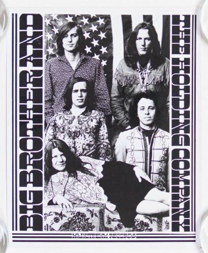 1967 Big Brother and the Holding Co. Janis Joplin Mainstream Records Promotional Photo Excellent 73