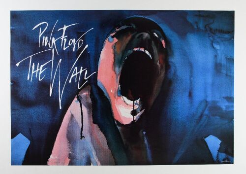 1982 Pink Floyd The Wall Headshop Poster Mint 91