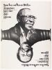 1973 Sonny Terry & Brownie Mcgee Baker Center Ohio University Poster Mounted Not Graded