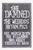 1986 The Damned The Fillmore Poster Near Mint 83