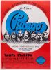 1974 Chicago Tampa Stadium Poster Mint 91