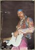 1970 Jimi Hendrix Germany Headshop Poster Excellent 75