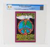 1967 BG-100 Jefferson Airplane Big Brother Janis Joplin NYE Winterland Postcard CGC 9.9