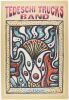 2011 Jeff Wood Tedeschi Trucks Band Tour AE Signed Wood Poster Near Mint 89