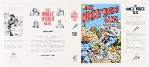 1990 R. Crumb The Monkey Wrench Gang Second Edition Unused Dust Jacket Near Mint 85