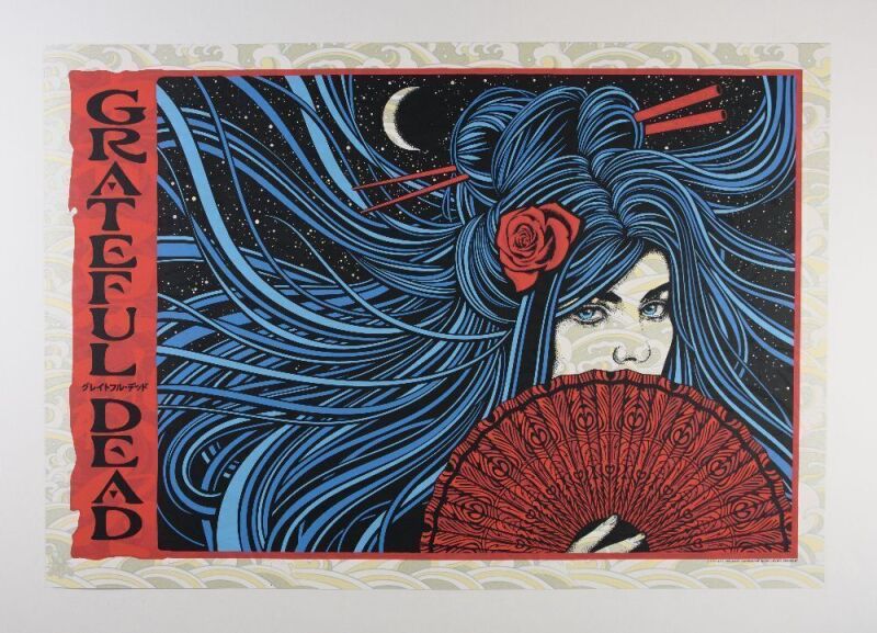 2020 Todd Slater Grateful Dead Screenprint LE Poster Mint 91
