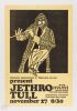 1969 Jethro Tull San Diego Community Concourse Poster Extra Fine 69