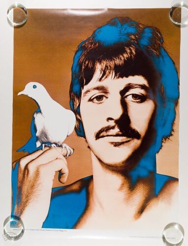 1967 Ringo Starr The Beatles Richard Avedon Look Magazine Poster Near Mint 87