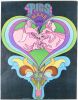 1969 Ernie Cefalu Thomas Morris Pigs Make Love Not War Blacklight Headshop Poster Excellent 73