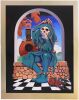 1995 Mouse Studios Grateful Dead Jester Embossed Stamp AE Poster Excellent 75