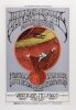 1969 BG-171 Grateful Dead Jefferson Airplane Fillmore West RP2 Poster Excellent 79